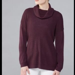 Kuhl Lilah Sweater Merino Wool Blend Cowl Neck L